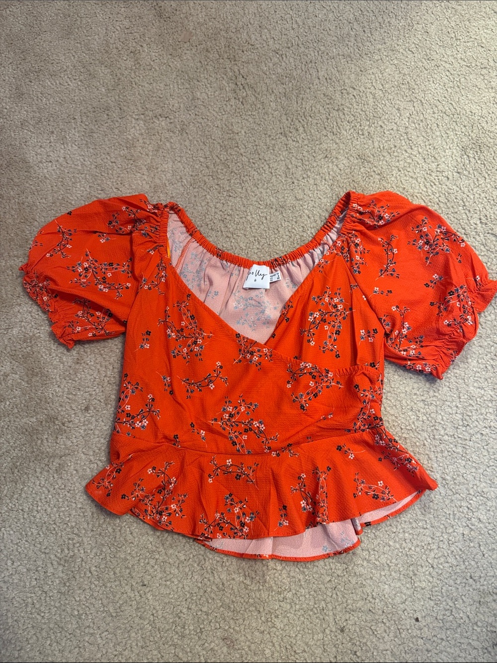 Princess Polly Floral Top